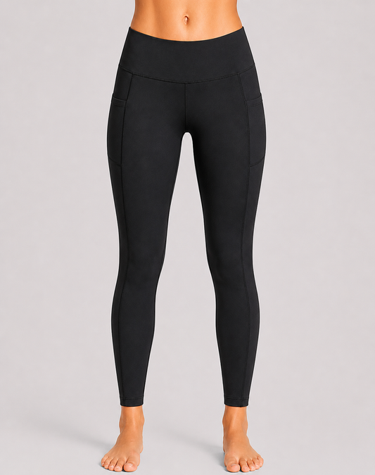 Daisy Fuentes Women Black Sport Tights