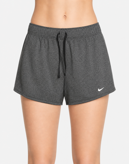 Nike Dri Fit Women Gray Sport Short