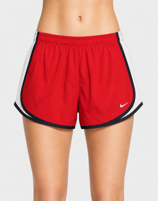 Nike Dri Fit Women Red Sport Short