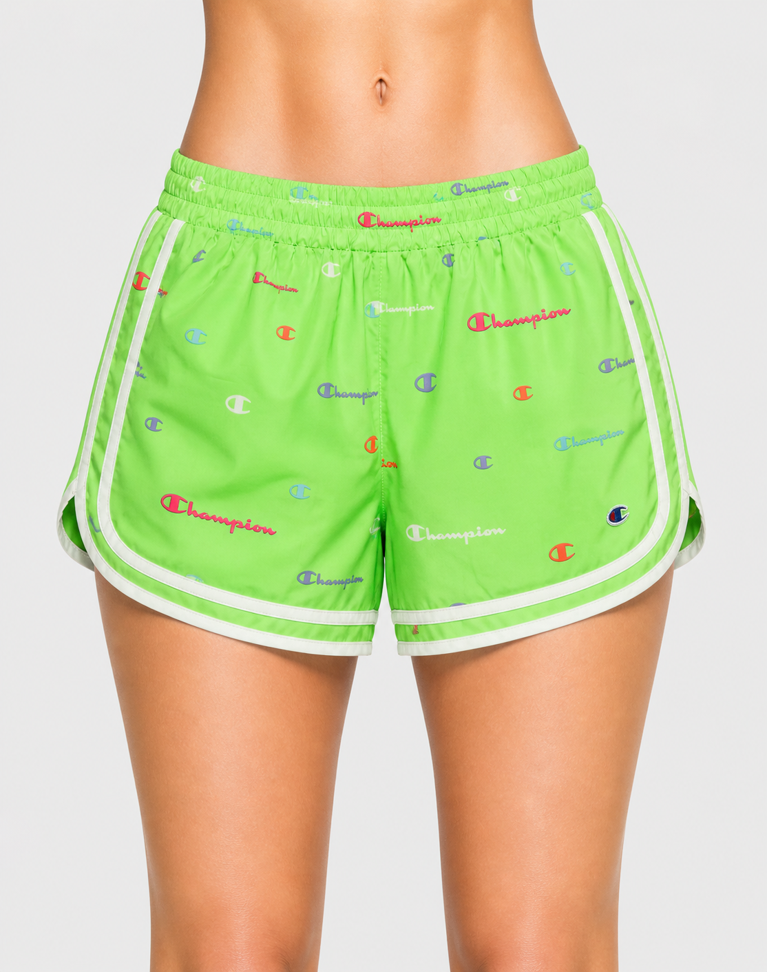 Champion Women Green Sport Short