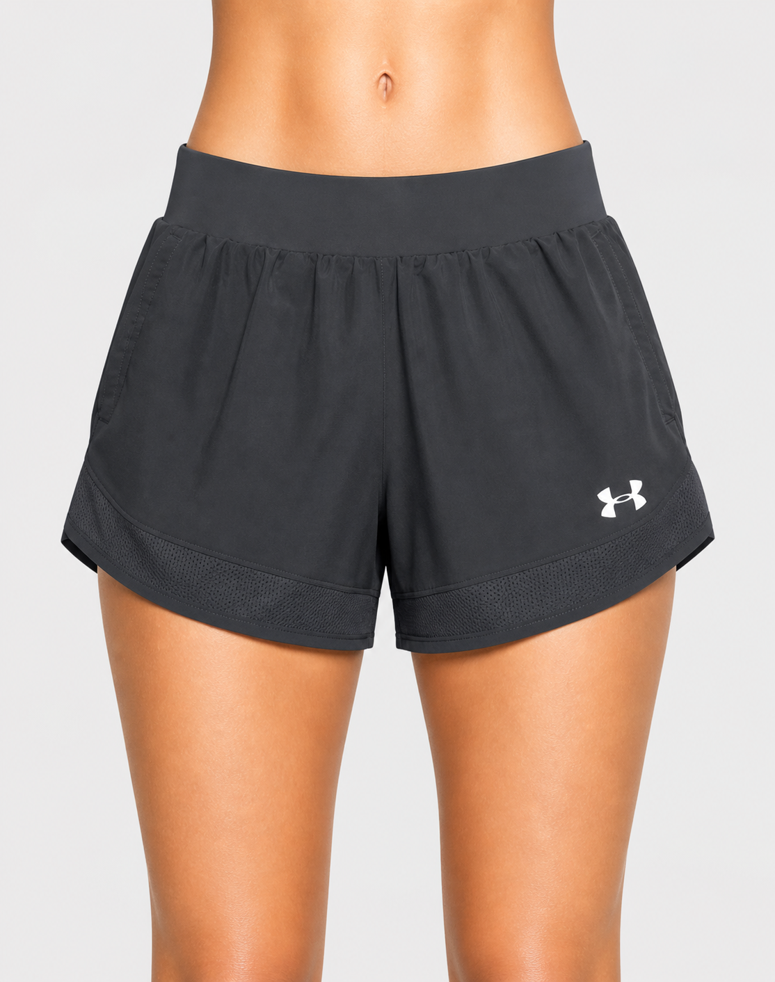 Under Armour Women Gray Sport Short