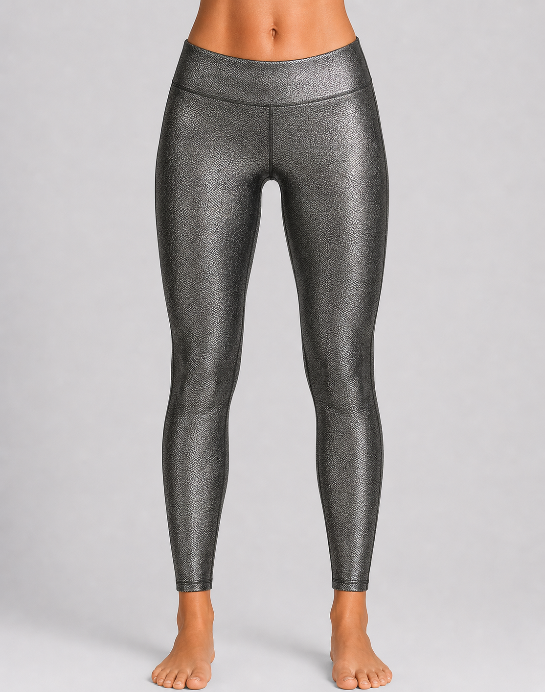Mono b Women Gray Sport Tights