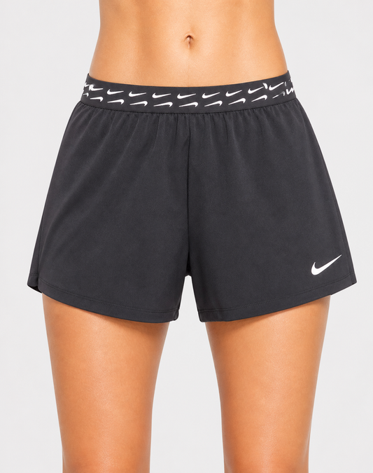 Nike Dri Fit Women Gray Sport Short