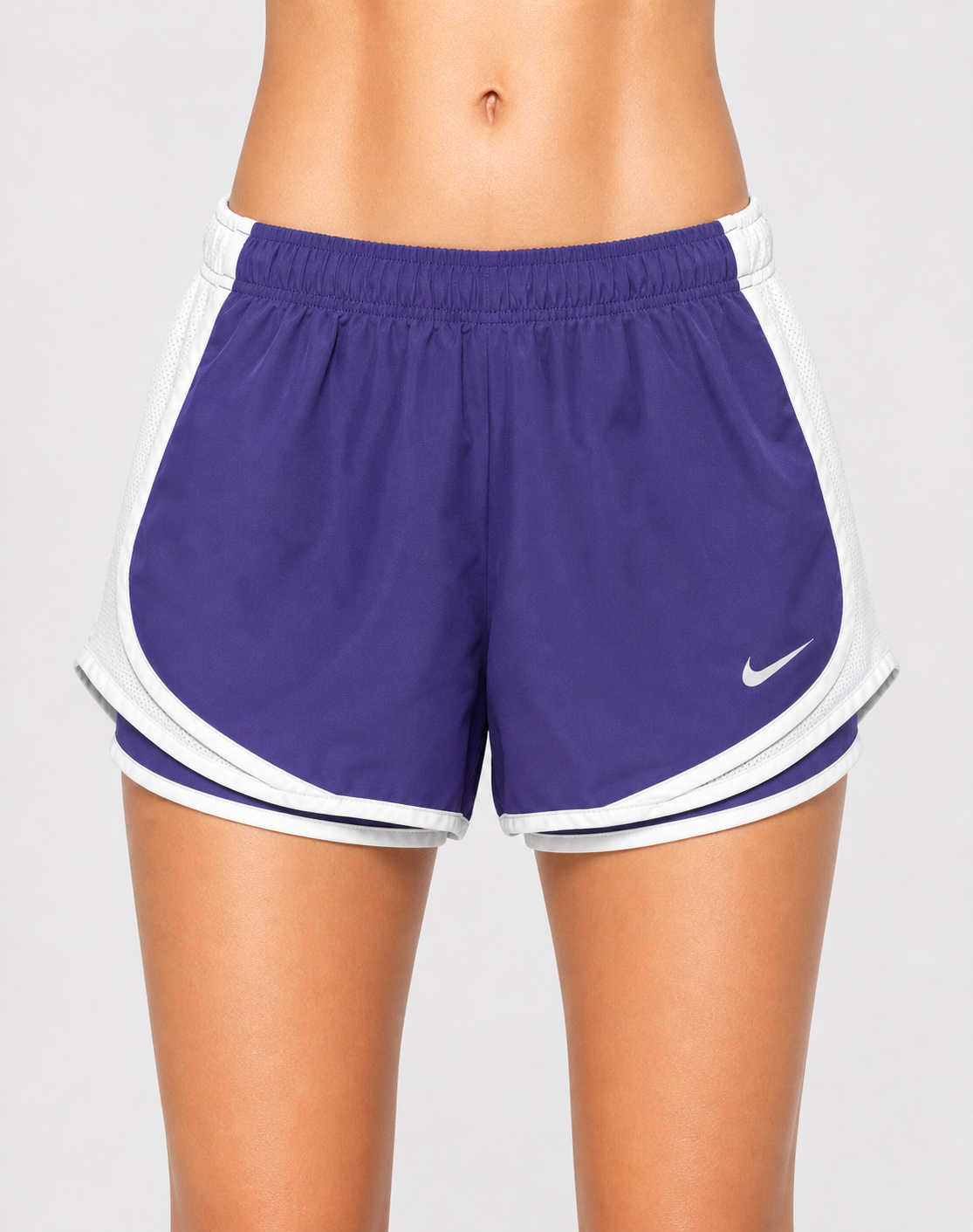 Nike Dri Fit Women Purple Sport Short