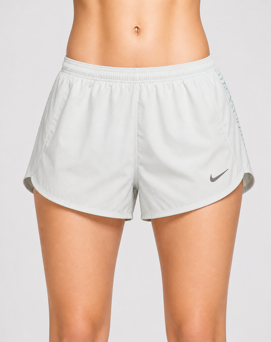 Nike Dri Fit Women White Sport Short