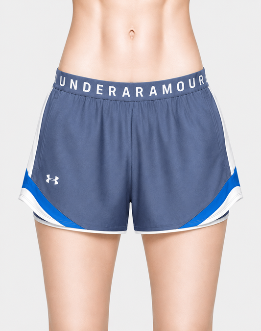 Under Armour Women Gray Sport Short