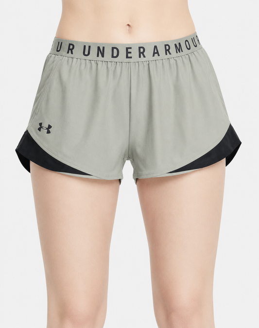 Under Armour Women Gray Sport Short