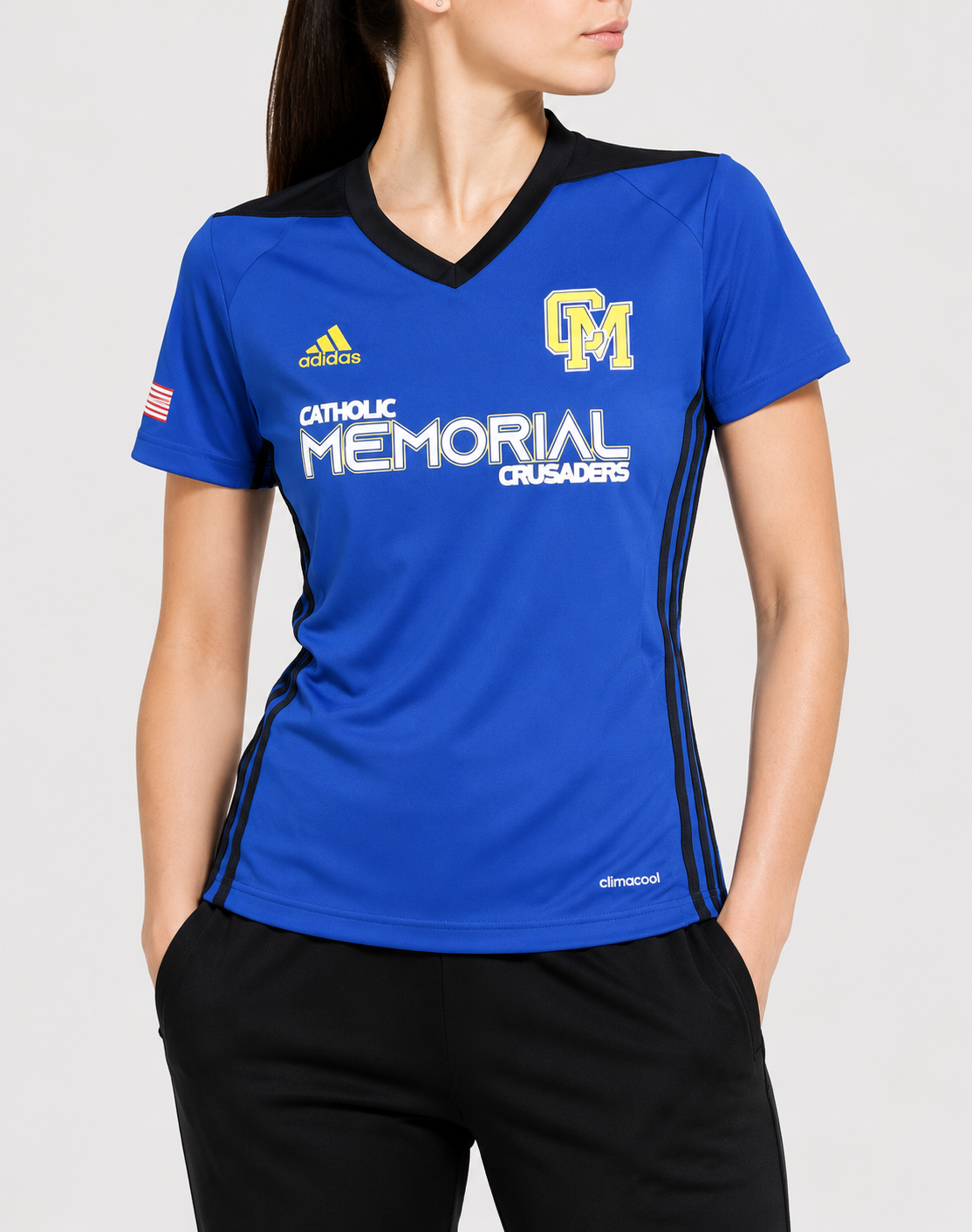 Adidas Women Sport Blue T Shirt