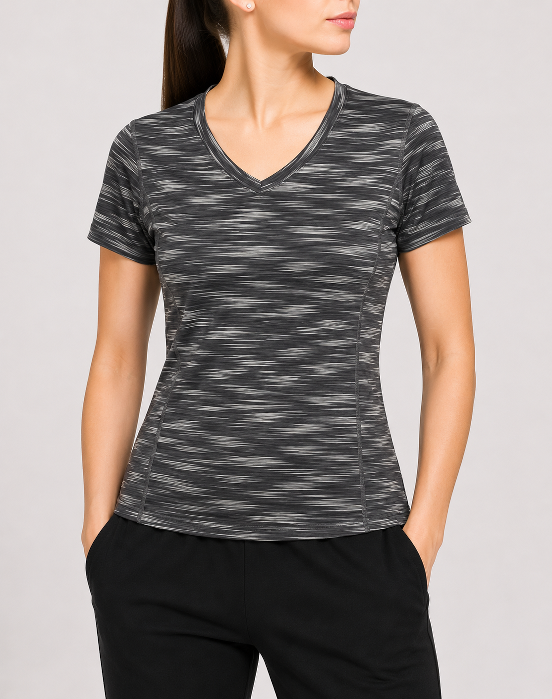 Made For Life Women Sport Gray T Shirt – Preloved Labels