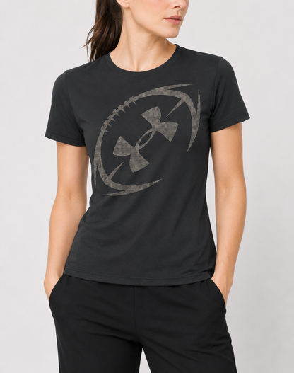Under Armour Women Sport Black T Shirt