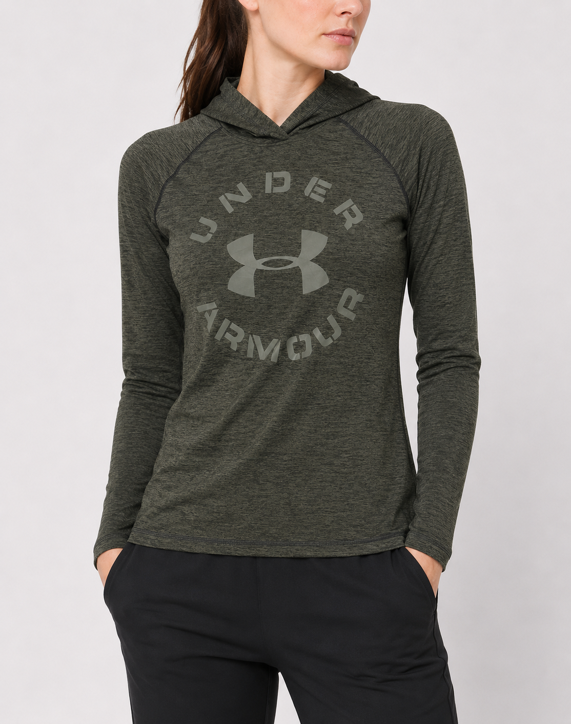 Under Armour Women Sport Green  T Shirt