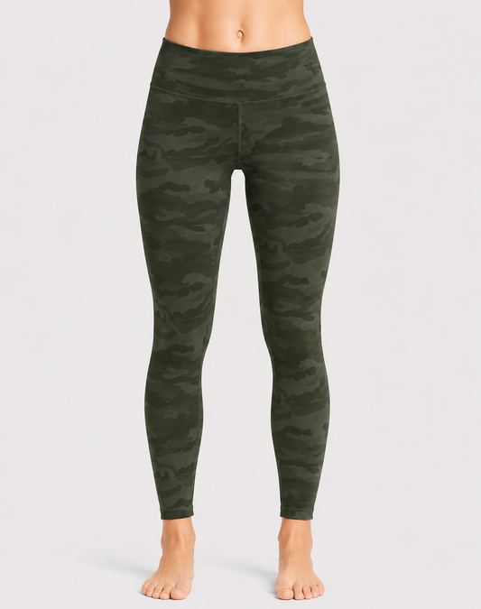 Colorfulkoala Women Camouflage Sport Tights
