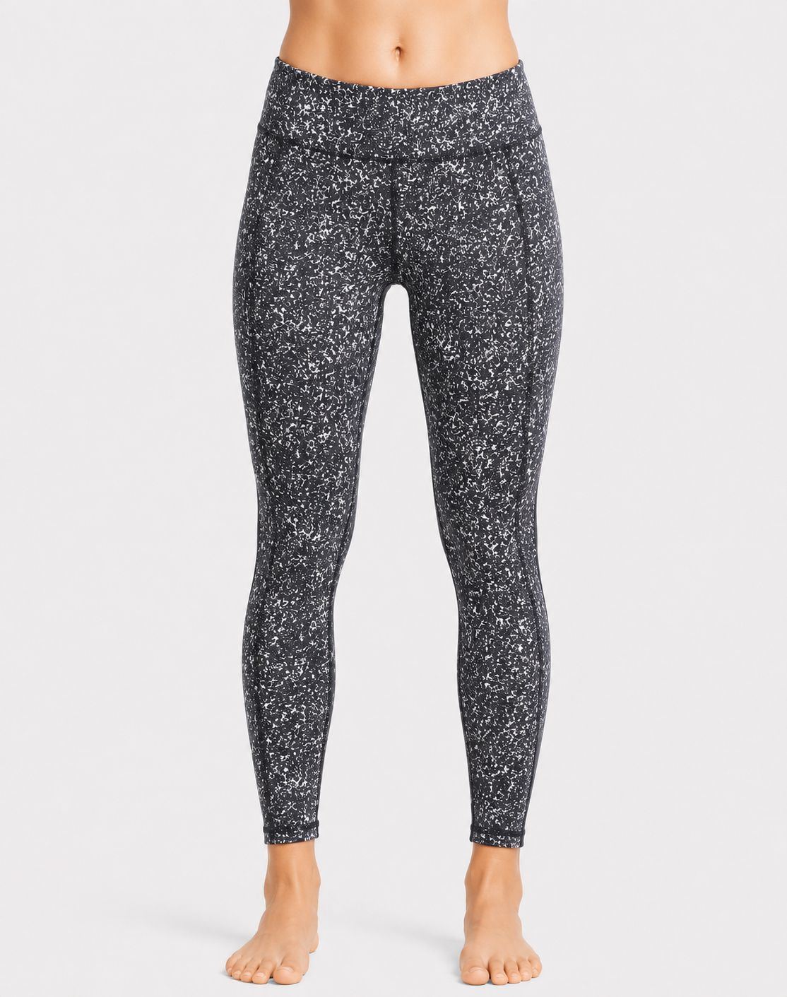 Spalding Women Black Sport Tights