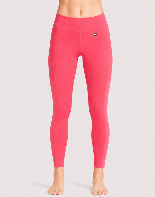 Tommy Hilfiger Women Pink Sport Tights