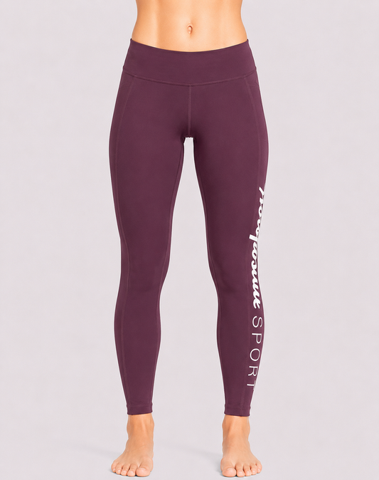 Aeropostale Women Purple Sport Tights