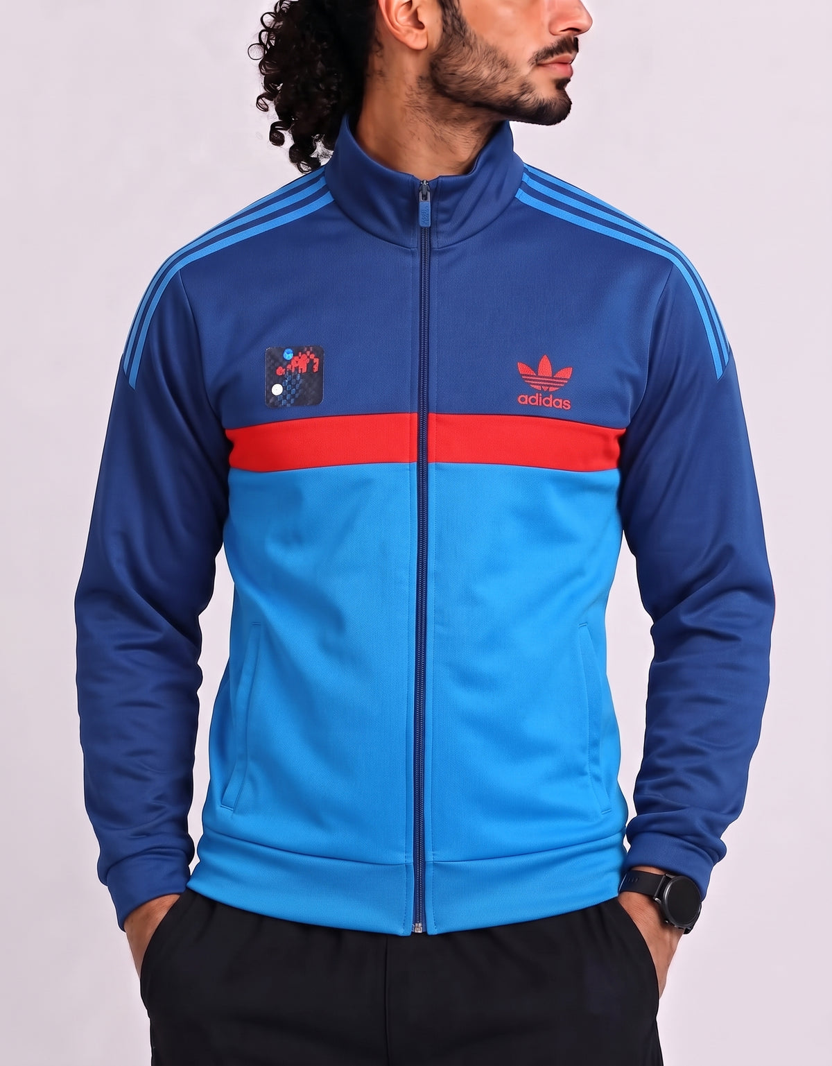 Adidas Sport Blue Men Windbreaker XL
