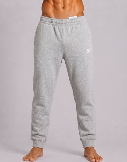 Nike Men Cotton Gray Trouser L