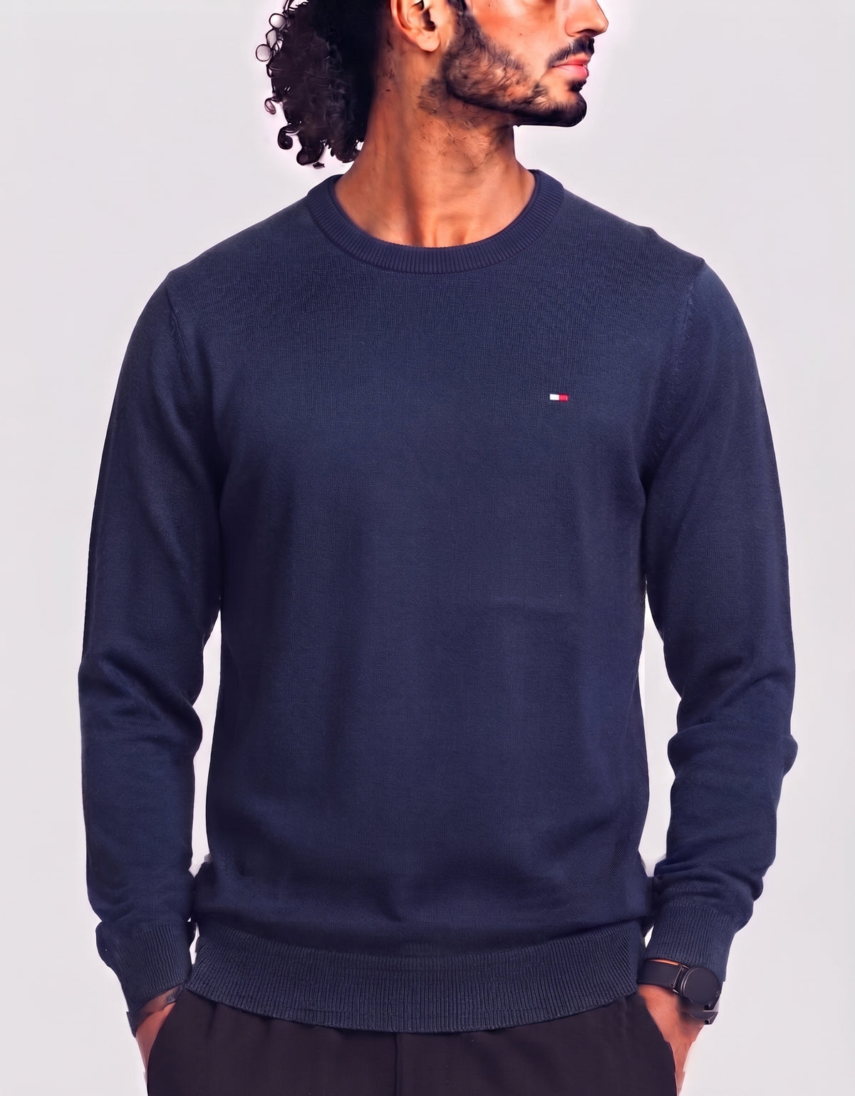 Tommy Hilfiger Men Blue Sweater S