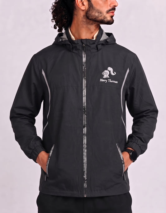 Holloway Men Black Sport Windbreaker