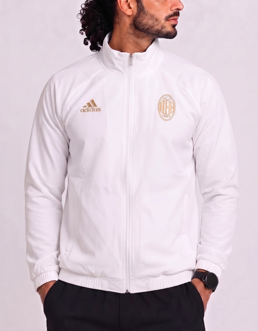 Adidas Men Sport White Windbreaker