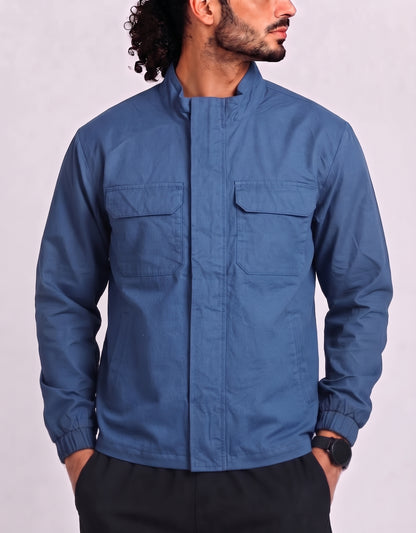 George Men Blue Jacket