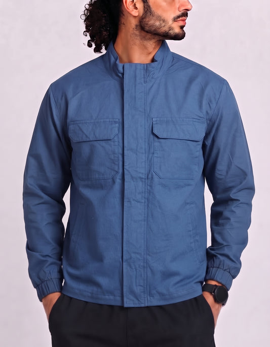 George Men Blue Jacket