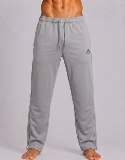Adidas Men Cotton Gray Trouser 2XL