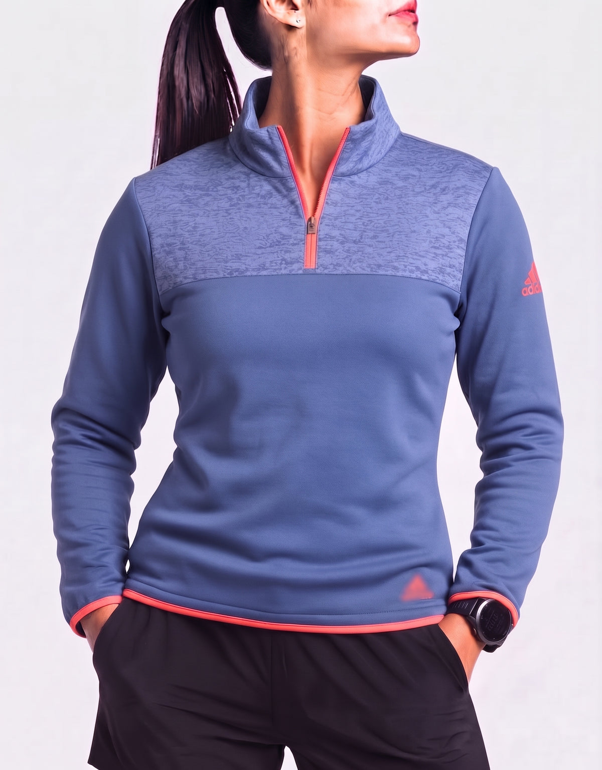 Adidas Unisex Sport Purple Sweatshirt M