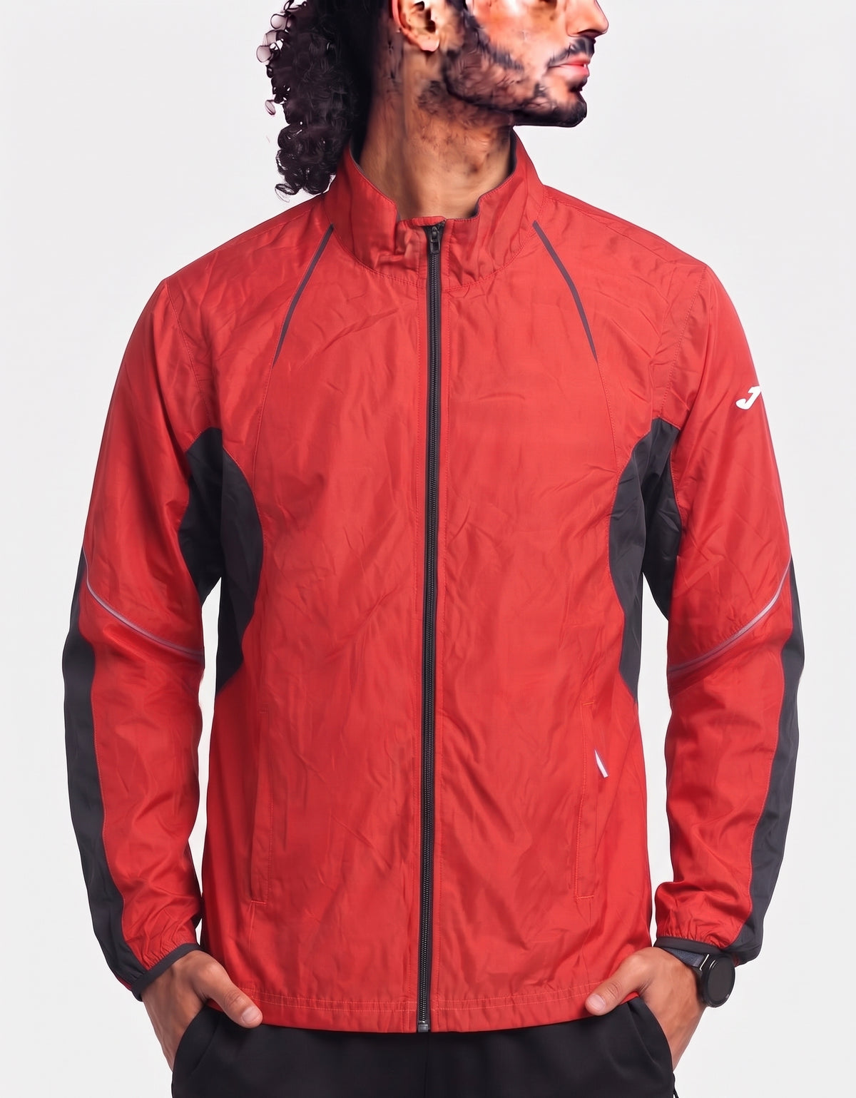 Crane Men Blue Sport Windbreaker M