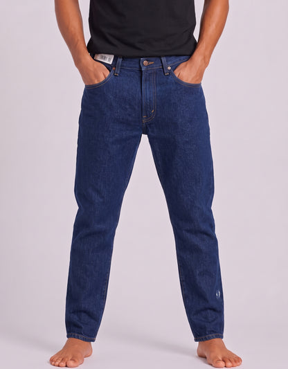 Red Cap Men Blue Denim Jeans M