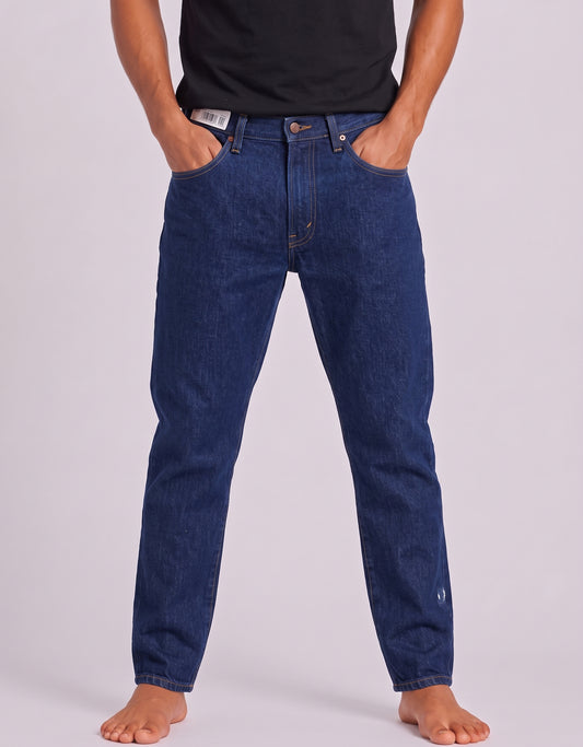 Red Cap Men Blue Denim Jeans M