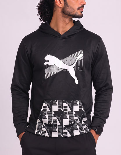 Puma Men Sport Black Hoodie XL