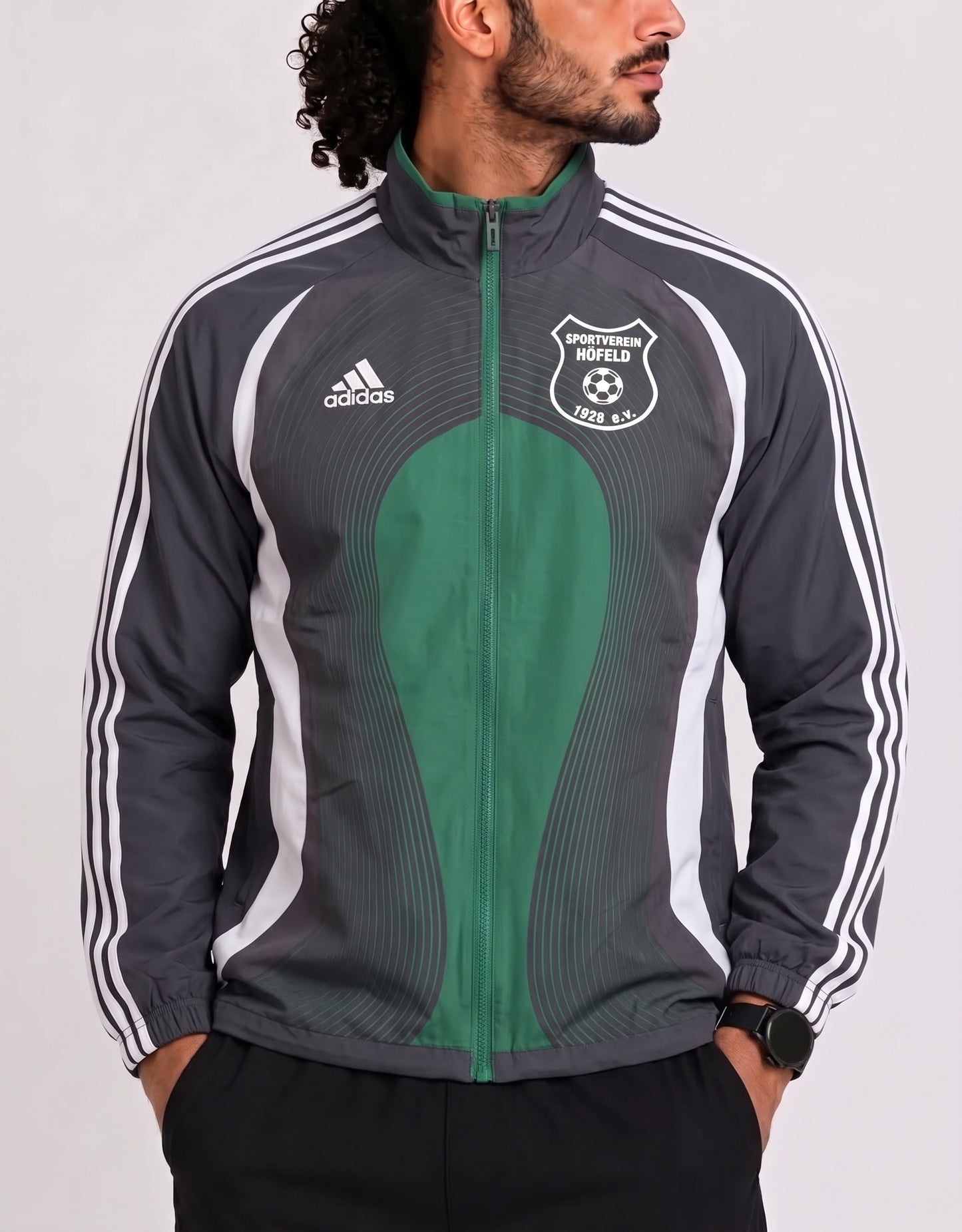 Adidas Sport Green Men Windbreaker L