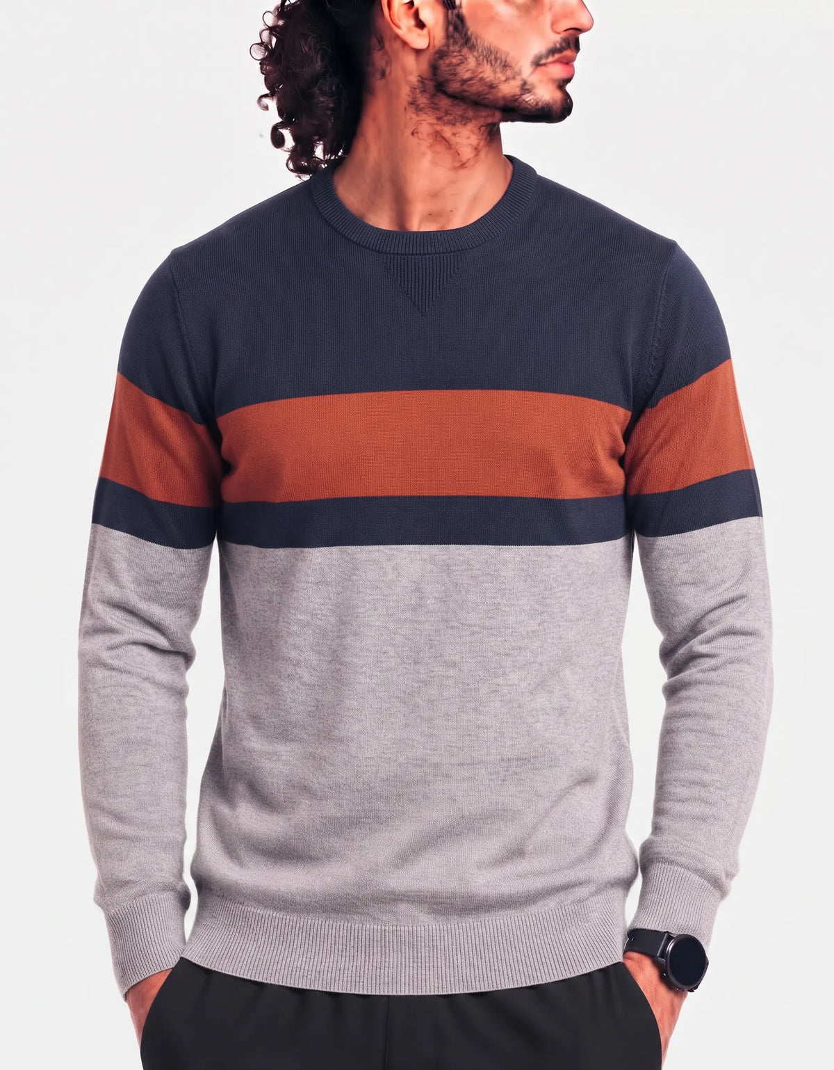 Izod Men Cotton Red Sweater XL