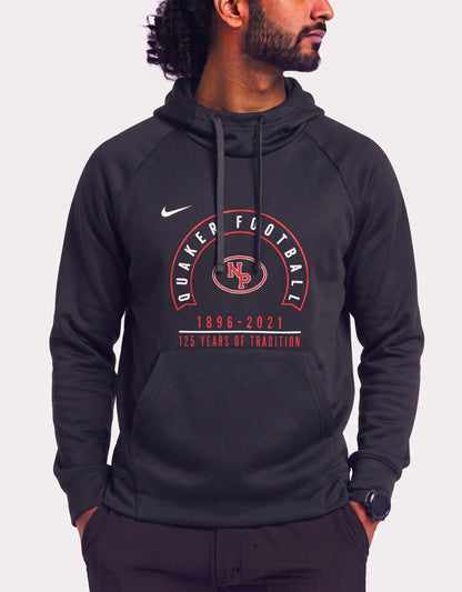 Nike Men Cotton Fleece Black Hoodie XL