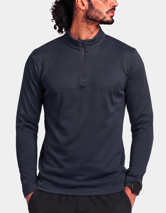 Goodfellow Men Cotton Navy Sweatshirt L