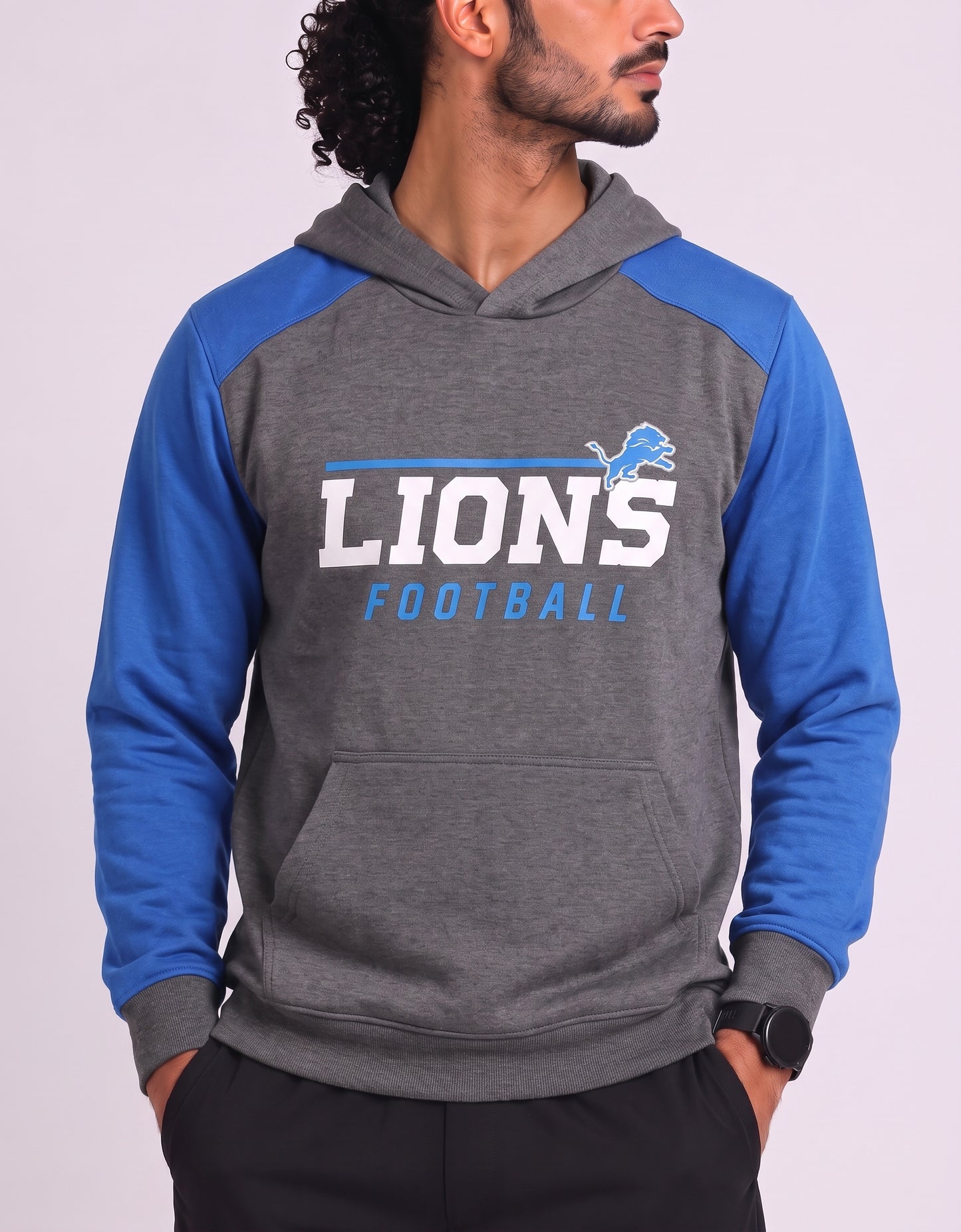 NFL Men Sport Gray Hoodie XL