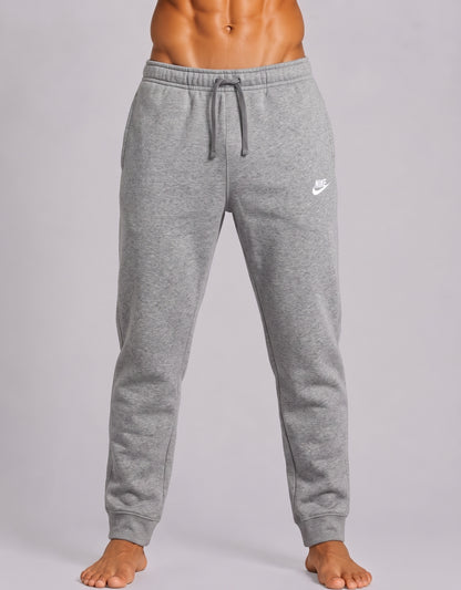 Nike Men Cotton Gray Trouser M