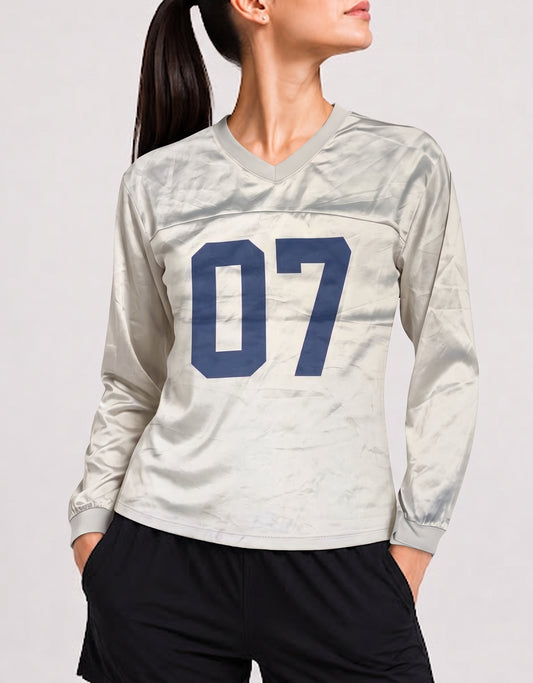 Forever 21 Women Sport Gray T Shirt L