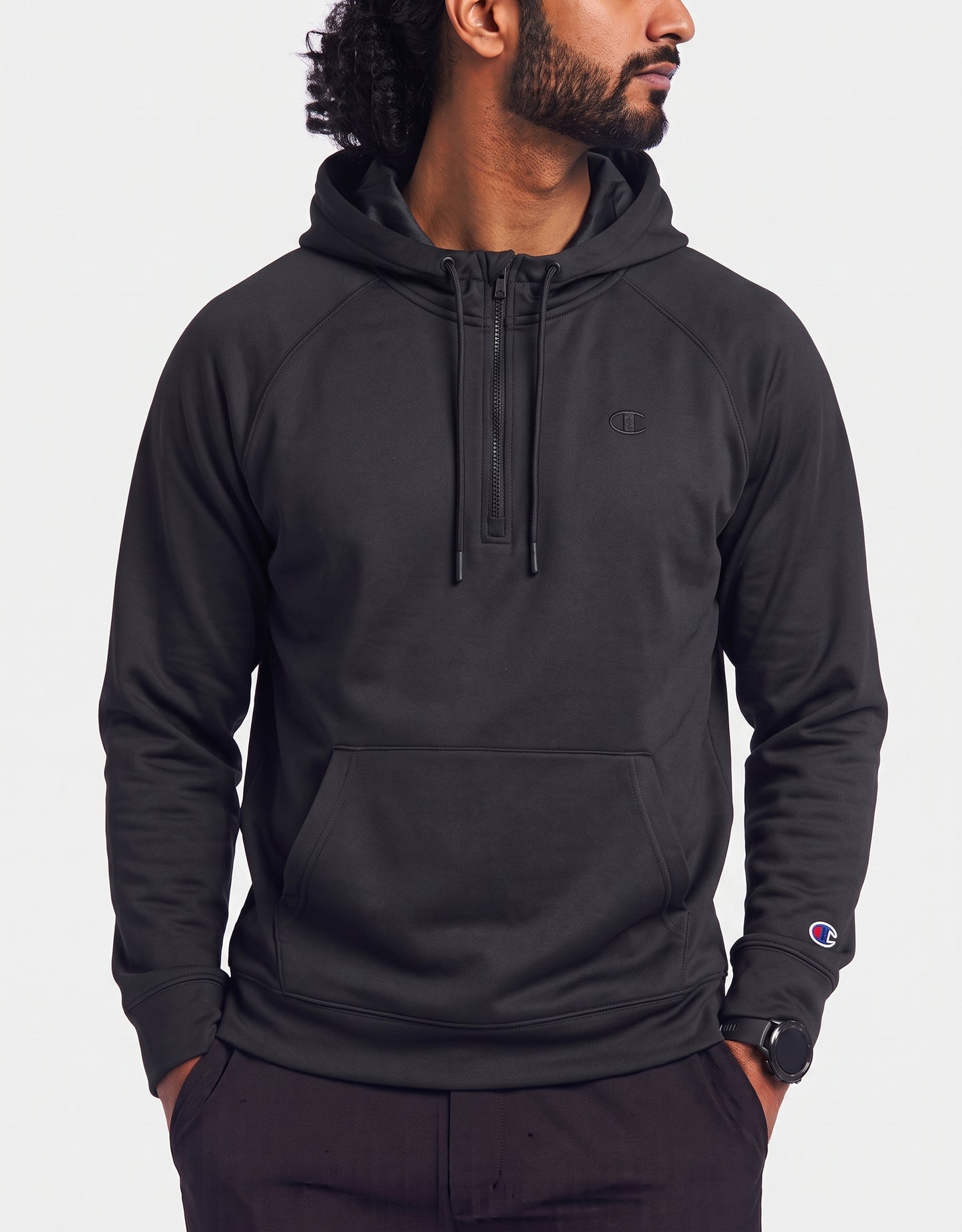 Champion Men Sport Black Hoodie XL