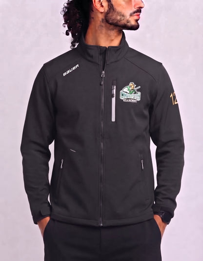 Bauer Men Sport Black Windbreaker