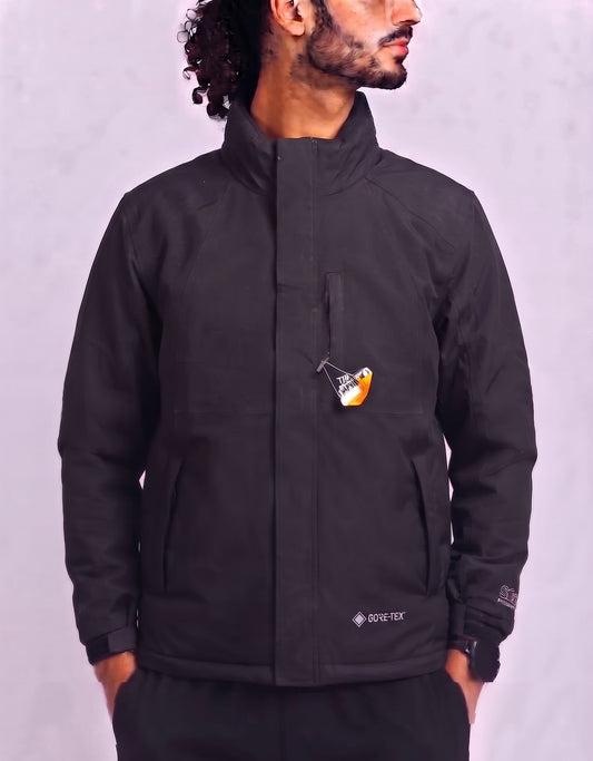Louis Garneau Men Black Puffer Jacket