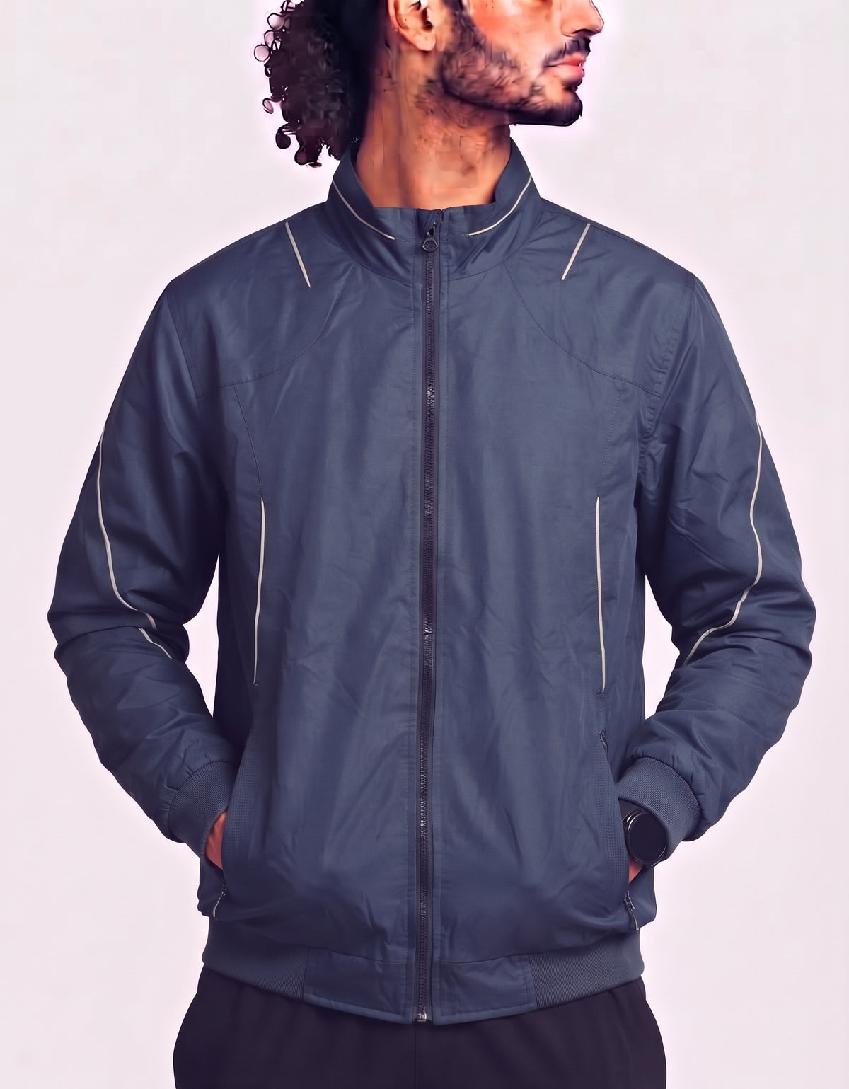 Jako Men Black Sport Windbreaker XL