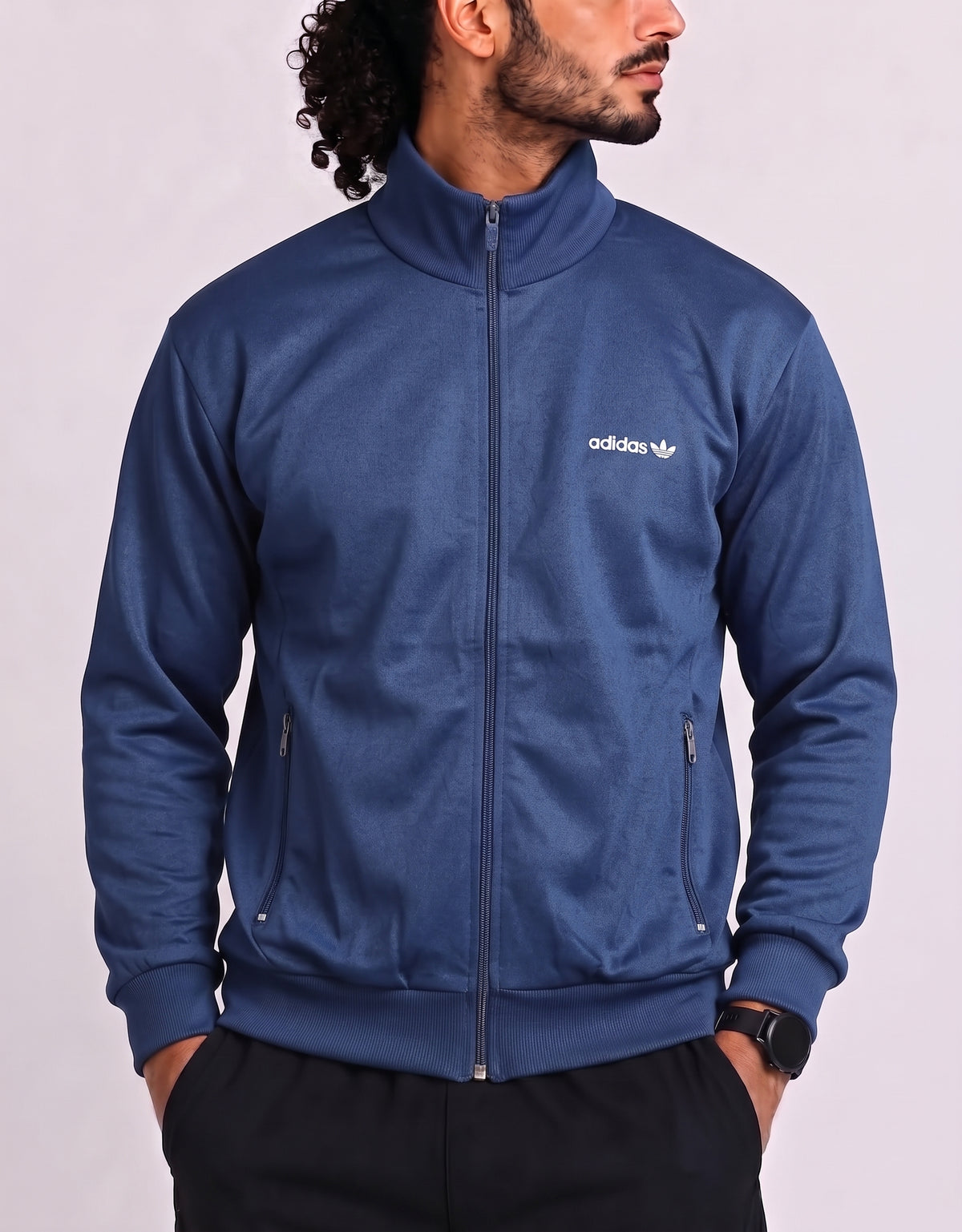 Adidas Sport Blue Men Windbreaker M