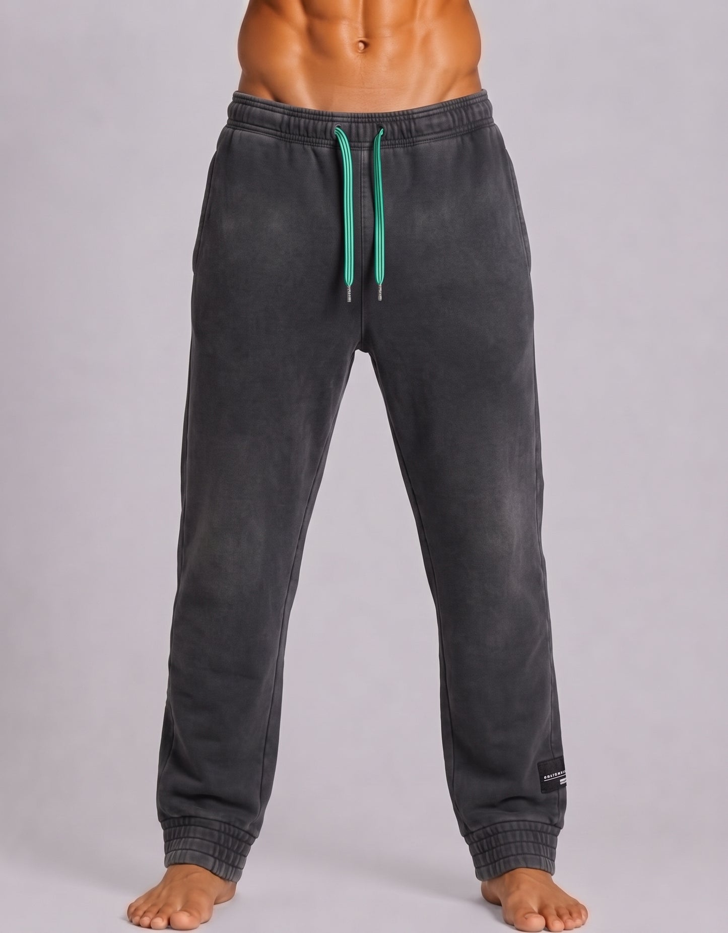 Adidas Men Cotton Black Trouser M