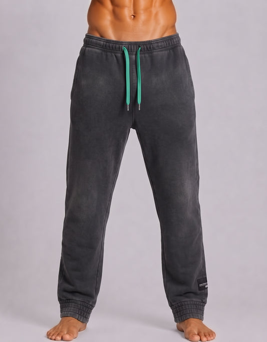 Adidas Men Cotton Black Trouser M