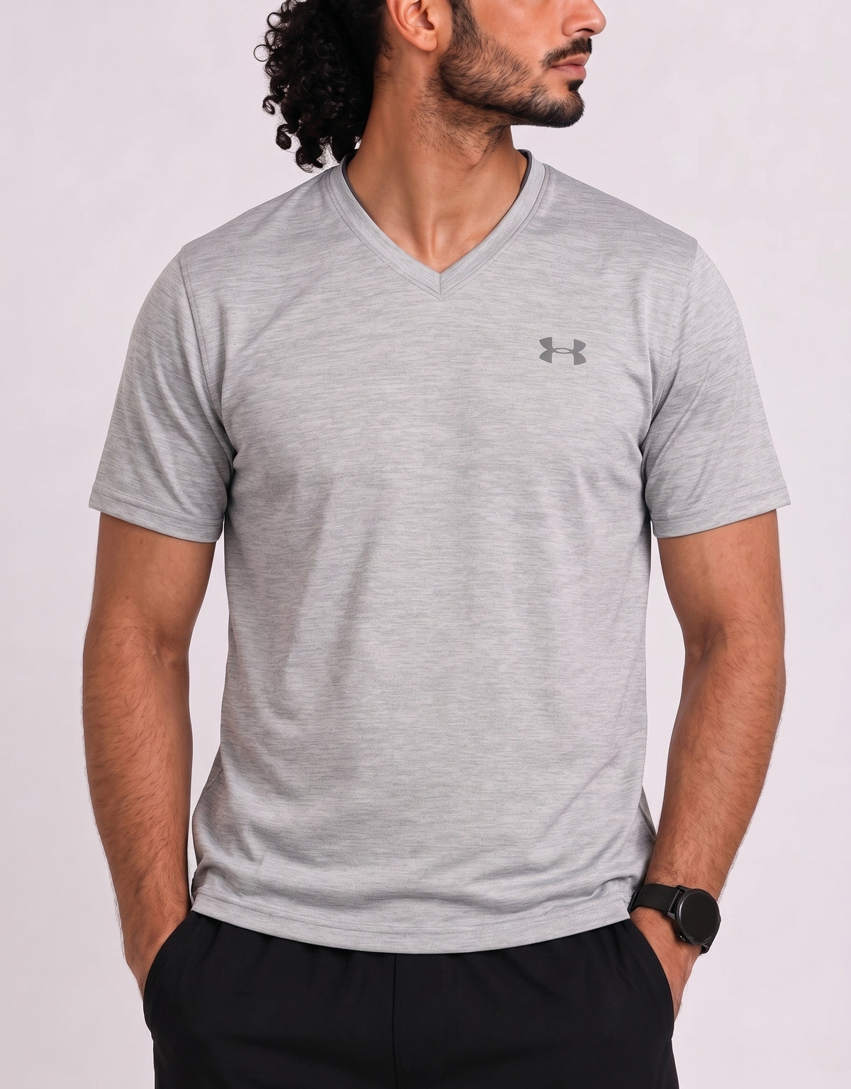 Under Armour Men Sport Gray T Shirt 2XL