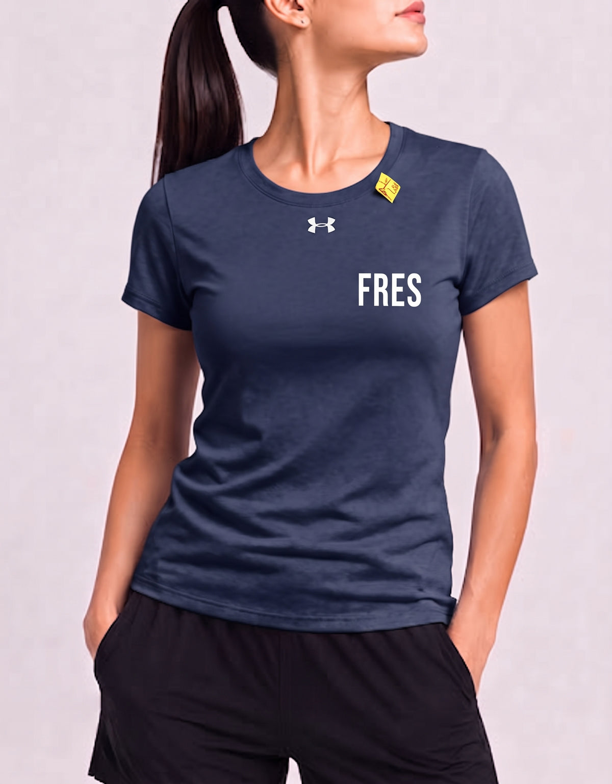 Under Armour Women Sport Blue T Shirt S