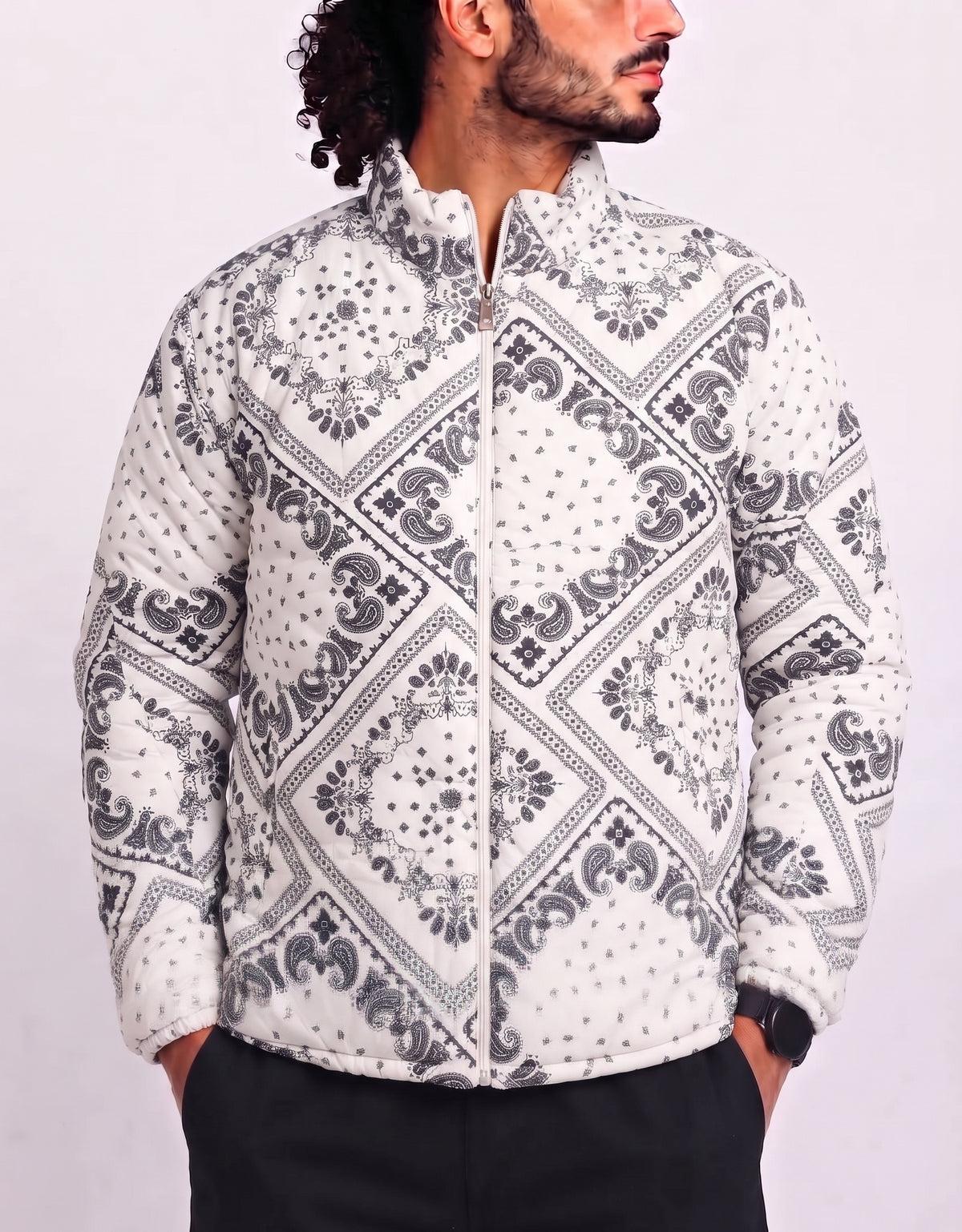 Y.T.G Men White Jacket