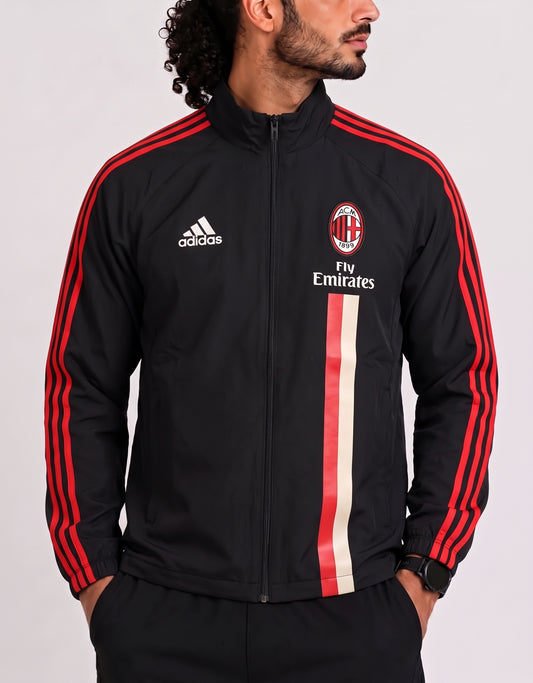 Adidas Sport Men Black Windbreaker M